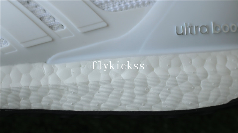 Adidas Ultra Boost UB 4.0 Pure White Real Boost